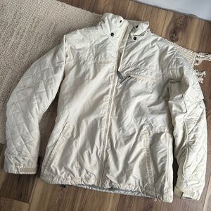 Burton cream snowboarding ski snow jacket